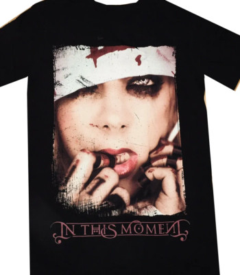 In This Moment band Black T-shirt short sleeve All sizes Tee S to 5Xl