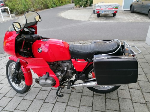 BMW R 100/7, Bj 06. 1978, 60 PS , 44 KW, mit Original BWM RS Verkleidung - Bild 1 von 6