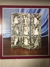 WALLET SIZE 9 YEAR BOOK GROWTH  Silver PHOTO PICTURE FRAME