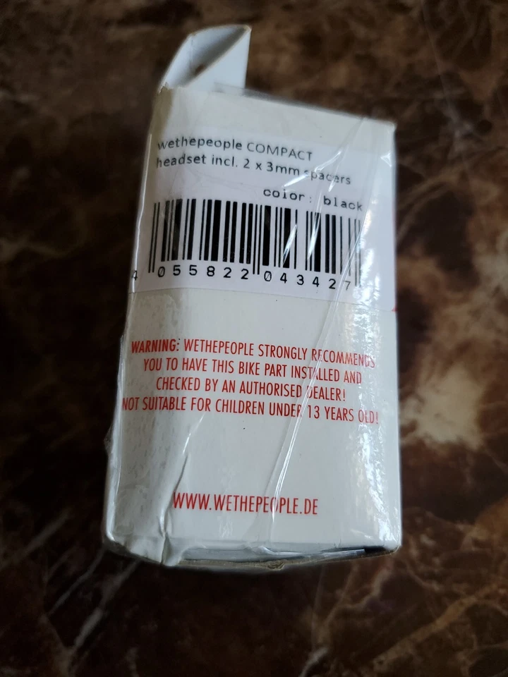 wethepeople Compact Headset With 2x 3mm Spacers Black - Image 3 of 3