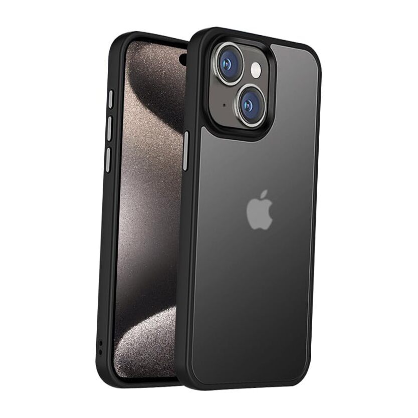 for Case, Shockproof for Phone Case, Military Grade Drop iPhone 15 Black