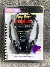 Sentry Digital Stereo Headphones Adjustable 6' Cord Lightweight HO248