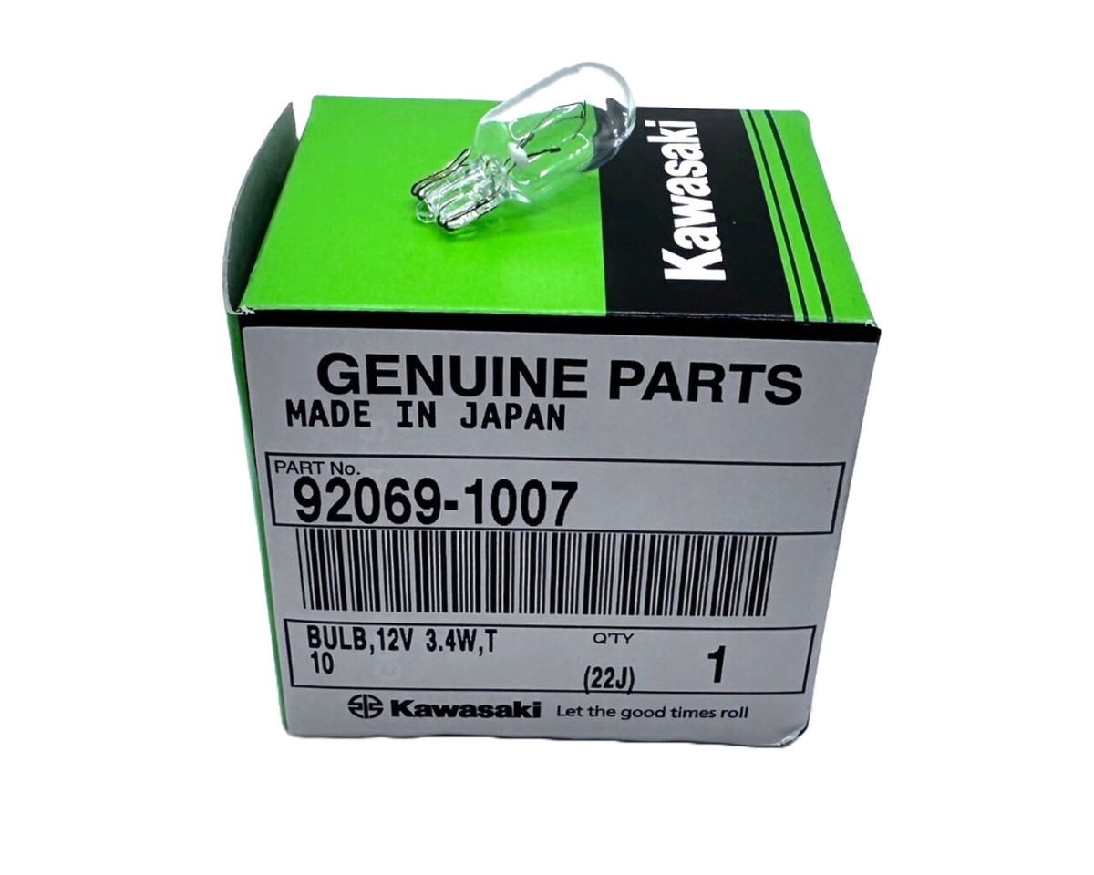 4箱 Kawasaki Indicator Push Bulb 12volt 3.4watt Vulcan 750 800