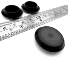 Hole Cap Plug Durable Plastic, Fits 13/16" Round Hole, Fits 1/8" Thick Material