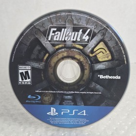 Fallout 4 Sony PlayStation 4 PS4 Complete In Box CIB Tested Map Bethesda OEM 