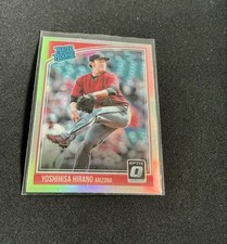 2018 Panini Donruss Optic - Rated Rookie Yoshihisa Hirano #48 Holo Prizm (RC)