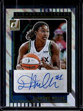 2025 Panini WNBA Donruss Diamond Miller #SS-DM Signature Series Autograph