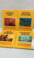 Kodak Encyclopaedia Fotografia Creativa x4 Bundle Ritratti a Colori Camera Oscura