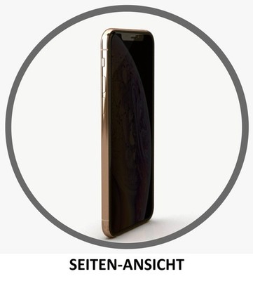 Blickschutzfolie für Maxvi B5ds up matt Schutzfolie Folie Display Schutz dipos
