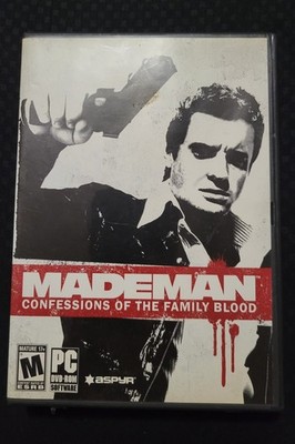 Made Man Confessions of the Family Blood PC DVD-ROM Big Box Complete