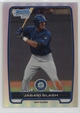 2012 Bowman Chrome Prospects Refractor 431/500 Jabari Blash #BCP72 n1u