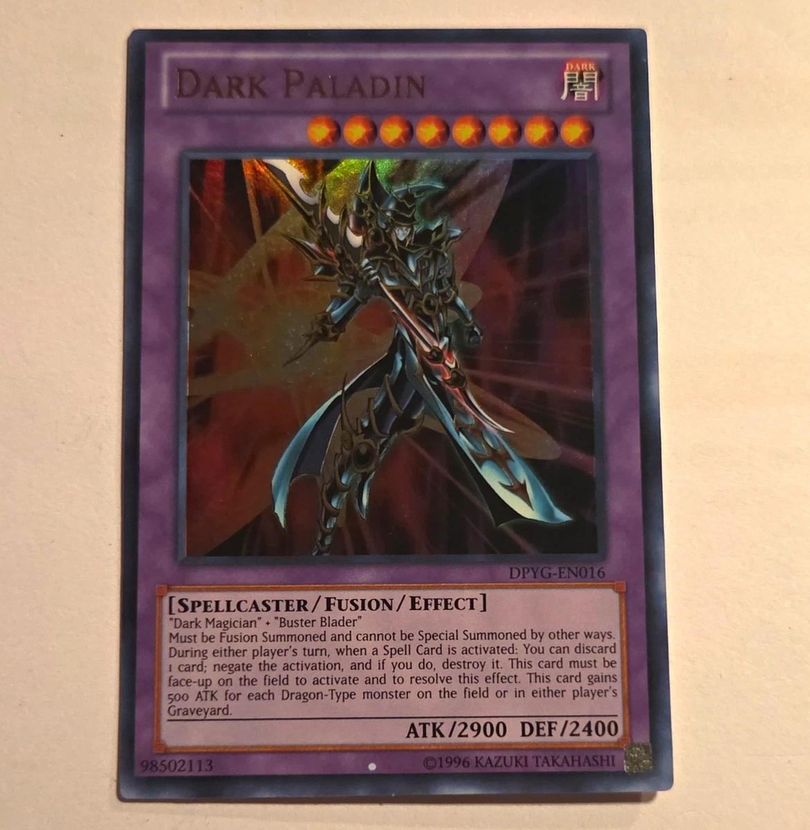 25+ Dark Paladin Yu-Gi-Oh! TCG Ultra Rare Individual Collectible