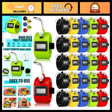 25 Pcs Handheld Tally Counter - 4 Digit Mechanical Clicker for Sports  Events