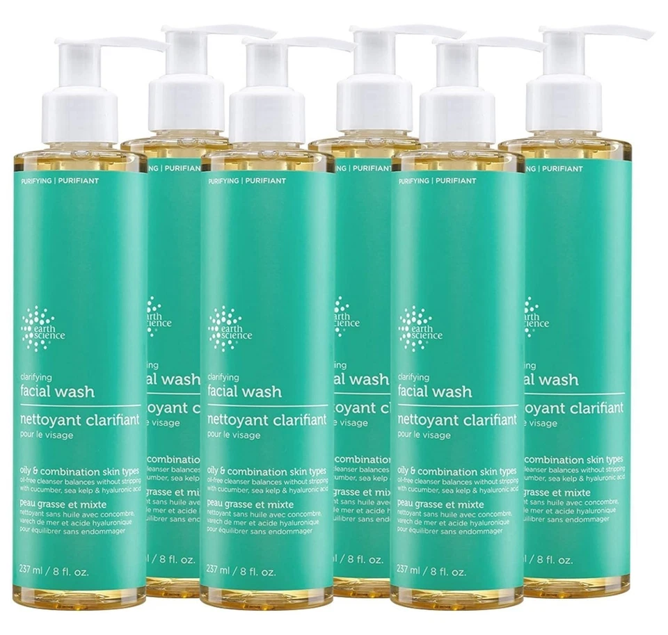Earth Science Clarifying Facial Wash 8 fl.oz pacote 2 - Imagem 4 de 4