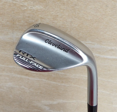 CHROME CLEVELAND RTX ZIPCORE FULL FACE SAND WEDGE 56 LOFT 9 BOUNCE RIGHT HANDED