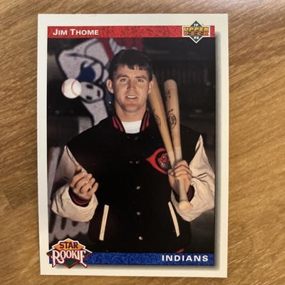1992 Upper Deck - Star Rookie Jim Thome #5 - Cleveland Indians