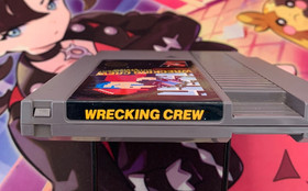 Wrecking Crew - 5 Screw (Nintendo NES, 1985) CART ONLY - PINS CLEANED - TESTED