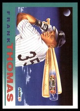 Frank Thomas 1992 Fleer #712 White Sox MLB READ FREE SHIPPING AutographDen