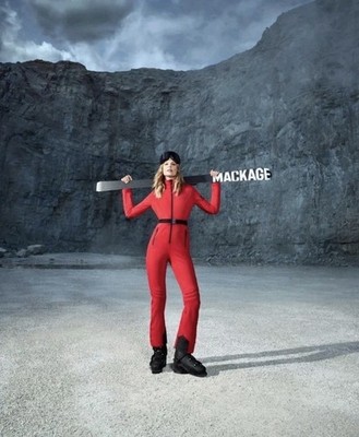 NWT MACKAGE SHAWNA Ski Suit Woman's Size Small Red