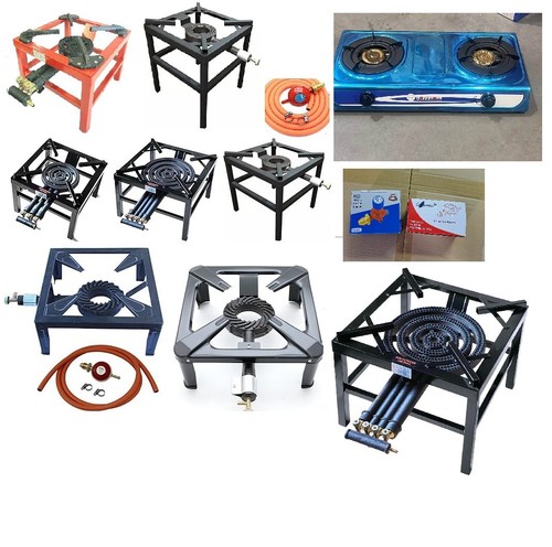Quemador de hierro GLP/gas propano quemador de anillo de ebullición - catering comercial, camping - Imagen 1 de 24