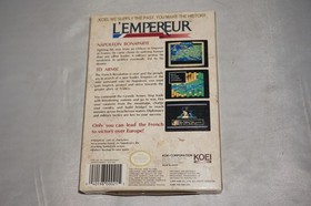 L'empereur (Nintendo NES) Complete in Box w/ Poster CIB