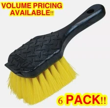 Quickie Bulldozer #2097374 (6 PACK BOX) 4-1/2" Gong Brushes
