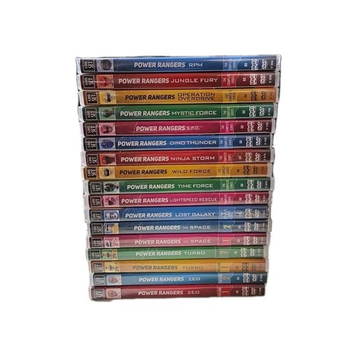 Power Rangers Dvd Ebay Mighty Morphin Power Rangers The Complete Series Sabans 17 Dvds Seasons ...