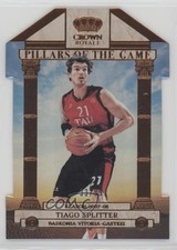 2023-24 Crown Royale EuroLeague Pillars of the Game 33/99 Tiago Splitter #9 10no