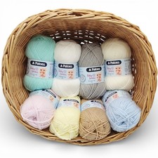 Fairytale Fab DK Patons Baby Smiles Acrylic Knitting Wool Yarn 50g Ball
