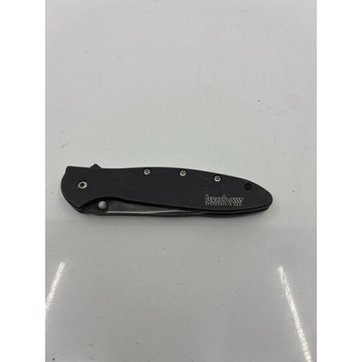 Kershaw Leek 1660CKT Ken Onion Folding Pocket Knife Black SpeedSafe USA 3'' Blade