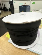 Black Spandex Pole Covers (75ft roll) | 2" Diameter