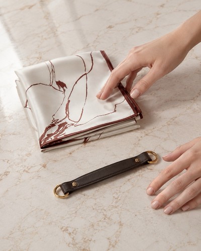 Loro Piana Foulard Handle Converts Any Scarf Into Handbag FAP4041 BRAND NEW