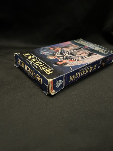 1991 Beetlejuice VHS Slip Sleeve - Foto 6 di 9