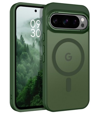 For Google Pixel 9 Pro XL Shockproof Case Matte Slim Magnetic Mag Safe Cover