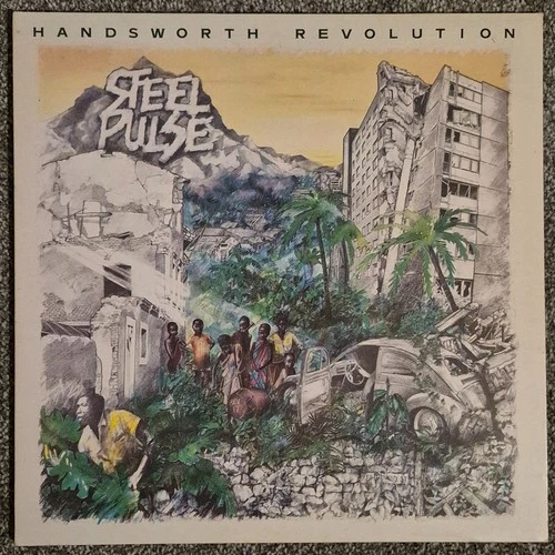 Steel Pulse ‎Handsworth Revolution LP Press Vinyl Gatefold Rare Reggae EX-EX