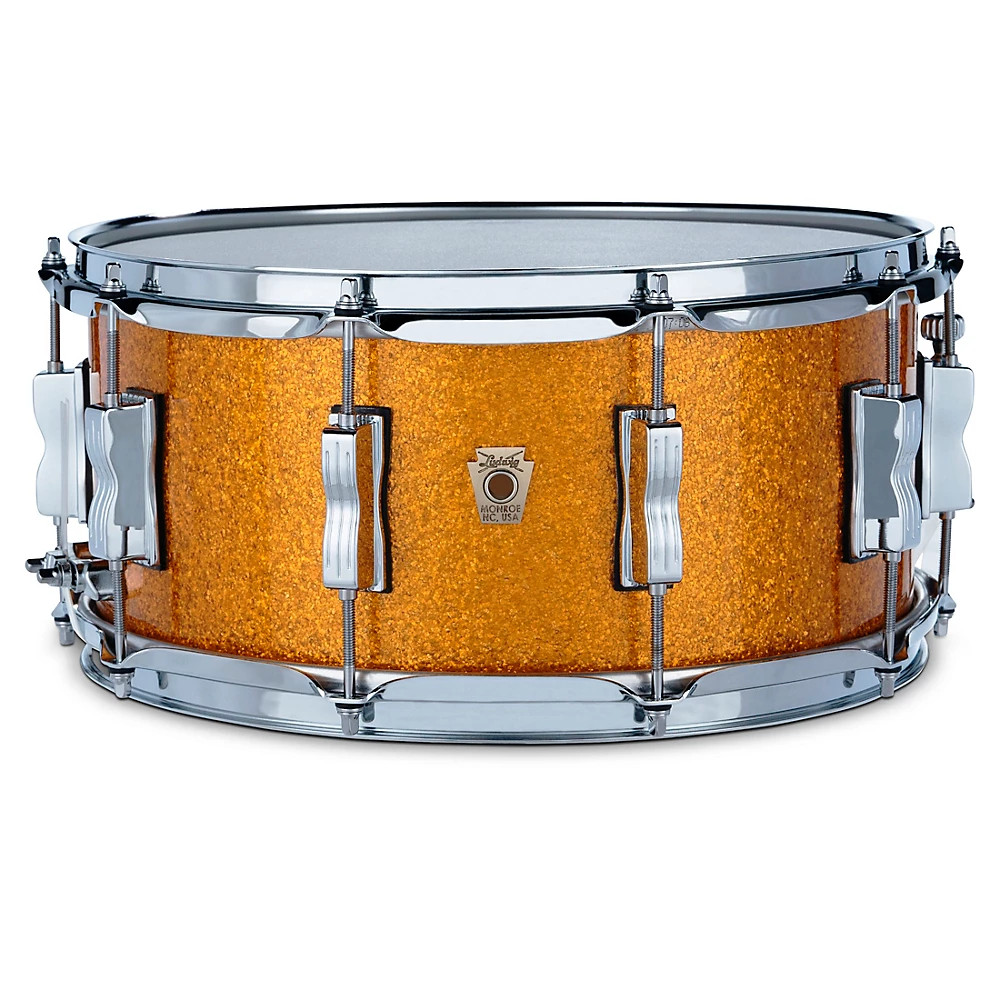 Ludwig Classic Maple Snare Drum 14 x 6&period;5 in&period; Gold Sparkle