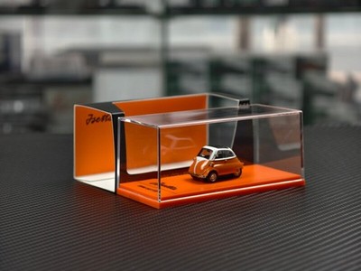 1:64 Isetta Egg Alloy Diecast Original Factory Model Car Collection Display