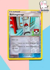 Pokemon Karte - Rettungstrage 130/145 Tournament Stamp League Liga PROMO TCG