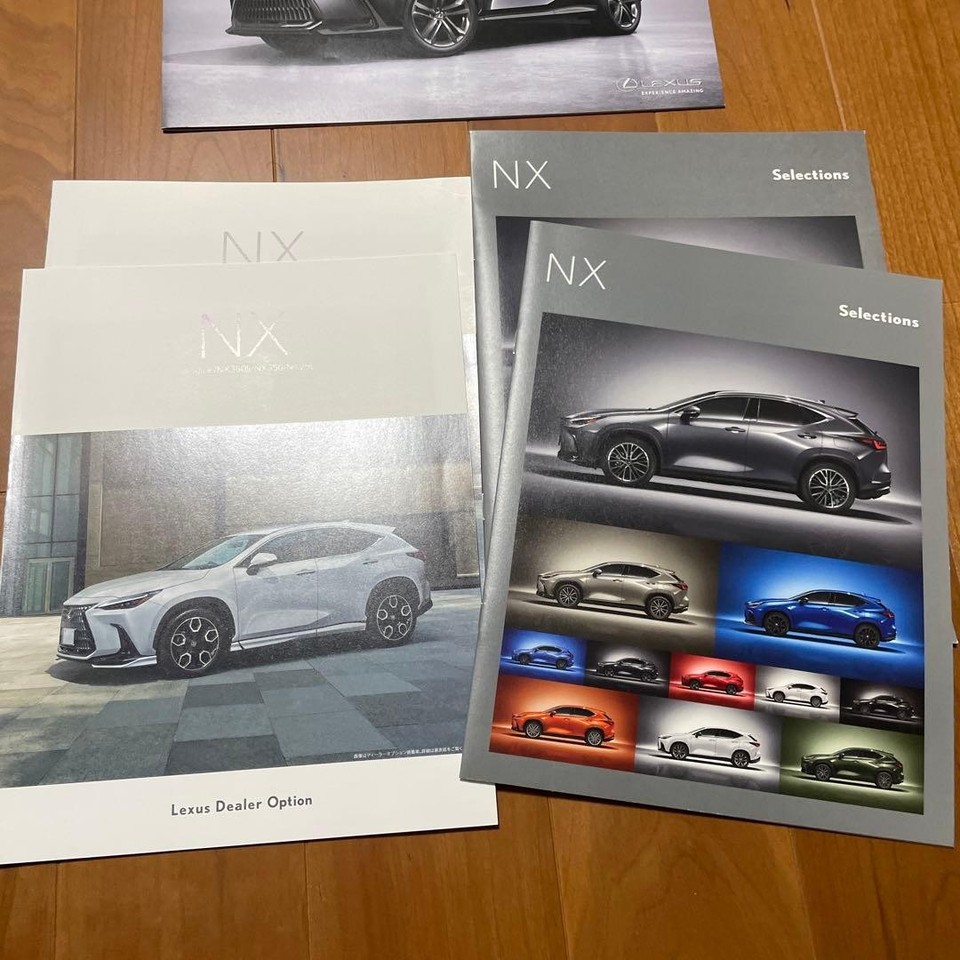 Lexus Rx Color Catalogue Lexus Catalog Rx Nx | eBay Australia