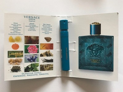 8 Versace Men Sample Spray set EROS FLAME ENERGY POUR HOMME DYLAN