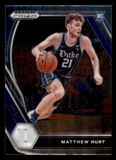 2021-22 Panini Prizm Draft Picks #34 Matt Hurt