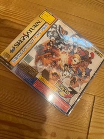 Capcom Street Fighter Zero 3 Sega Saturn Sealed 4MB RAM Cartridge T-1247G