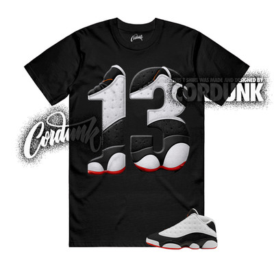13 He Got Game Low White Black True Red Bred 2026 T Shirt Match 13SNKR