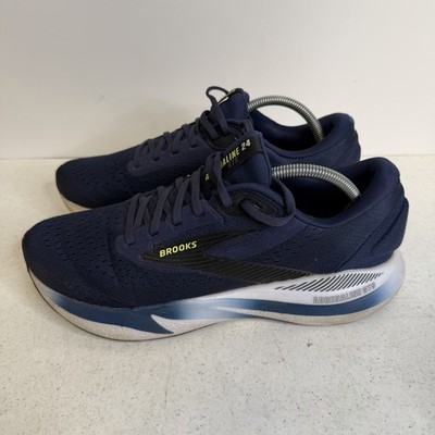 Brooks Adrenaline GTS 24 Men's Size 10 2E Wide Navy Blue Running Shoes