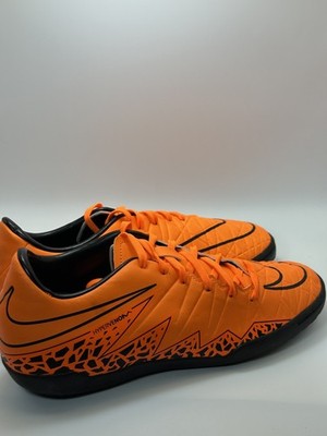 Size 7.5 Nike Hypervenom Phelon II IC Indoor Soccer Shoes Orange