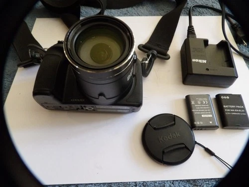 N Mint Nikon Coolpix B700 20.2 MP Digital Camera Optical 60x Zoom BK  Mfg. JAPAN