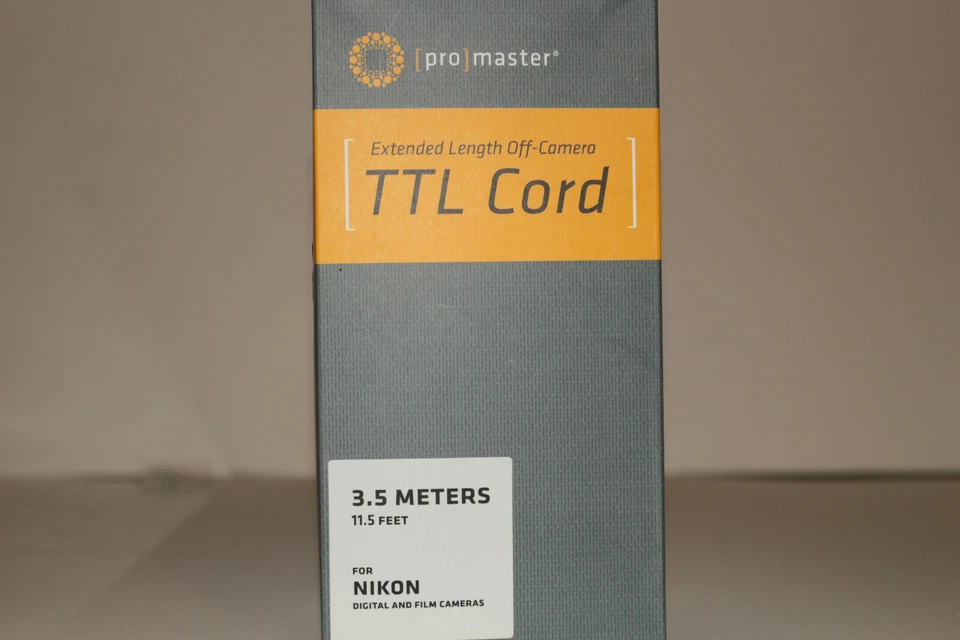 Nikon compatible Ext Length TTL Off-Camera Remote Flash Cord 10M, 7M, 3.5M new - Image 3 of 4