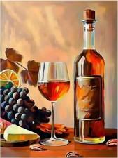 Tile Mural Brandy-Themed Still Life Kitchen Wall Art Backsplash Marble Ceramic