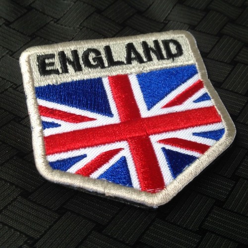 ESCUDO DE BANDERA DE INGLATERRA Reino Unido Bandera de Inglaterra Parche Táctico Gancho y Lazo Insignia - Imagen 2 de 4