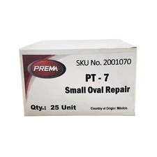 PREMA PT-7 25 Units of 3x1-1/2 Inch Patches for Tire Inner Tube Repair